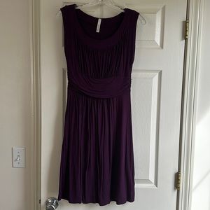 ModCloth Purple Jersey Dress Size M